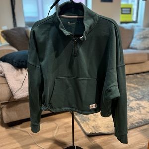 Under Armour Cropped 1/4 Zip Sweatshirt